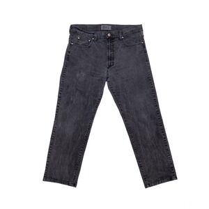 Vintage 90s Versace Jeans‎ Couture Black Wash Denim Jeans – Size IT 52 (US 36 )